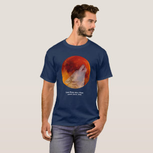 T-shirt Super Blood Wolf Moon 2019