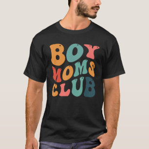 T-shirt Super Boy Moms Club Rétro Cool Moms Club Wavy
