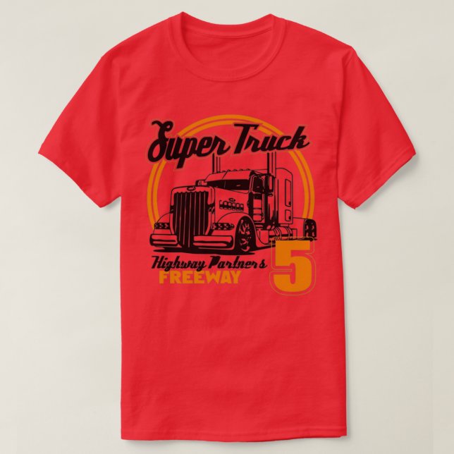 T-shirt Super Camion (Design devant)