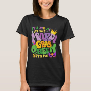 T-shirt Super C'est moi Bonjour Je suis la reine Mardi Gra