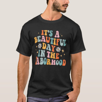 T-shirt Super C'est une belle journée dans le travail