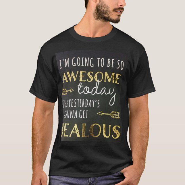 T-shirt super chemise aujourd'hui (Devant)