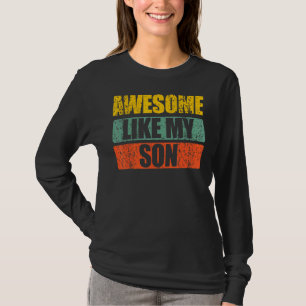 T-shirt Super comme ma Fête des pères de fils et la fête d