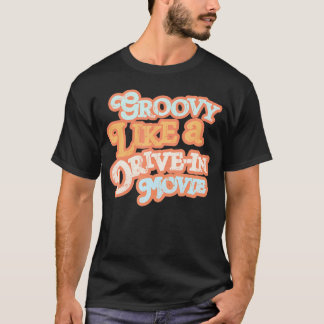 T-shirt Super Comme Un Vidéo Drive-In Les années 70 Vibes