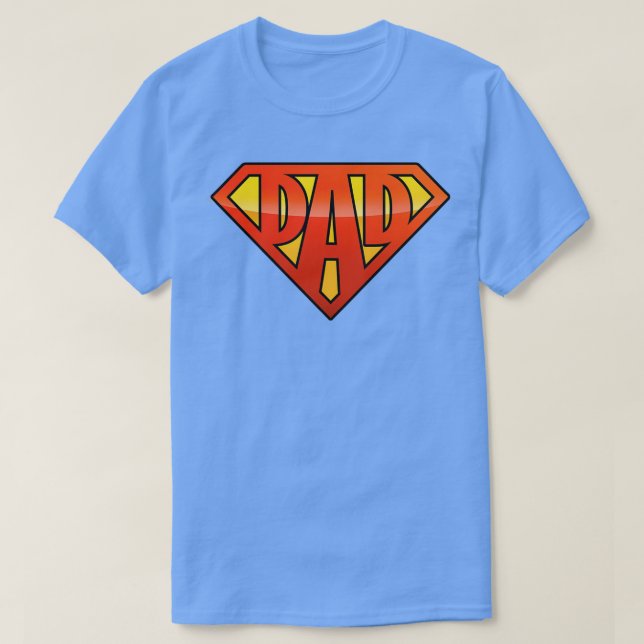 T-shirt Super DAD fête des pères 1 (Design devant)