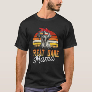 T-shirt Super Dane Mama Meilleure Grande Dane Maman Ever M