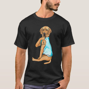 T-shirt Super Dane Tattoos I Love Dad Amoureux des chiens 