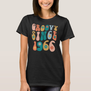 T-shirt Super depuis 1966 56e anniversaire Hippie Style 56