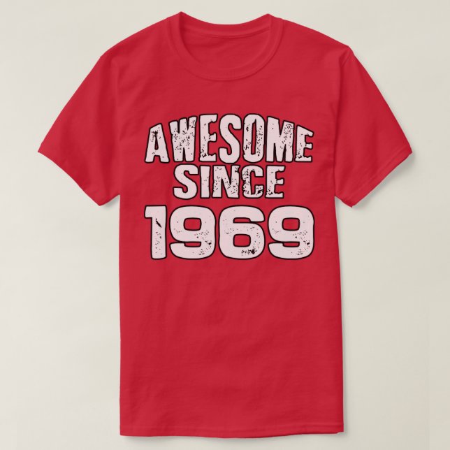 T-shirt Super depuis 19691 (Design devant)
