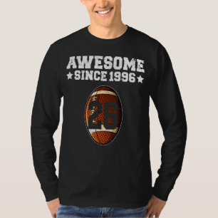 T-shirt Super depuis 1996 Football 26e anniversaire 26 ans