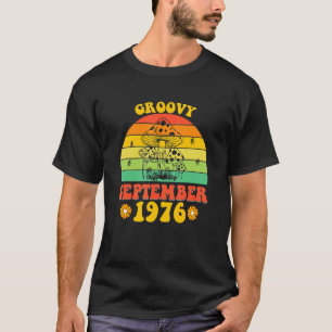 T-shirt Super depuis septembre 1976 46 Retro Birthday Part