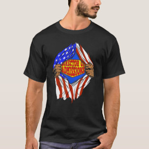 T-shirt Super Directeur Des Admissions Hero Job