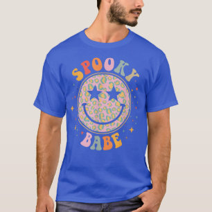 T-shirt Super Éffrayant Babe Face Happy Costume Halloween
