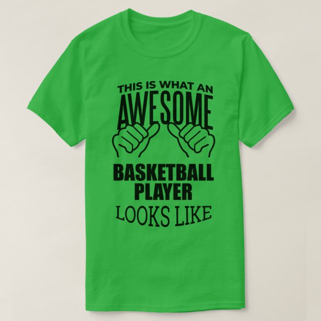 T-shirt Super Et Drôle C'Est Ce Qu'Un Basketba Super (Design devant)