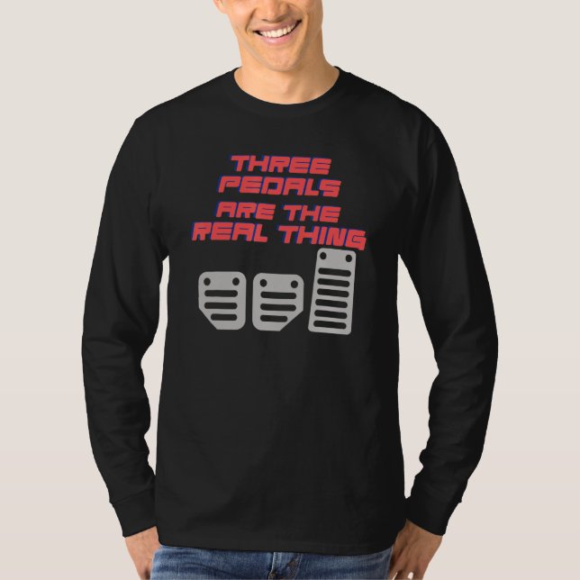 T-shirt Super État Pilote Accélérateur de frein de voiture (Devant)