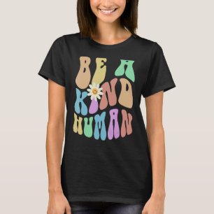 T-shirt Super ÊTRE UN GENRE HUMAIN Retro Arrêter l'intimid