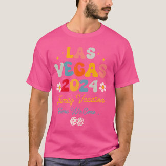 T-shirt Super Famille Vacances Las Vegas 2024 Matching Fam
