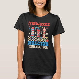 T-shirt Super Fireworks Directeur Je Vous Exécute 4ème De 
