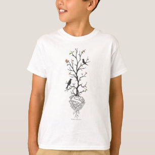 T-shirt Super girl Birds in the Tree