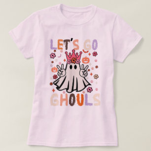 T-shirt Super Go Ghouls Halloween Ghost Outfit