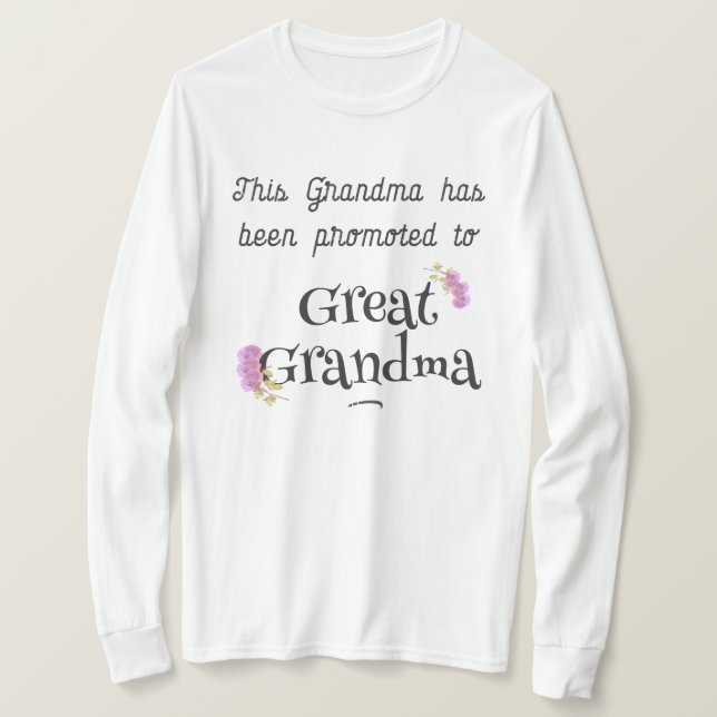 T-shirt Super Grand-Grand-Mère (Design devant)