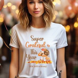 T-shirt Super Gratuit Cette Année Grossesse D'Action De Gr