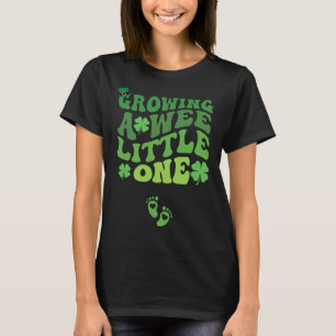 T-shirt Super Grossesse Une Wee Little Une Grossesse St Pa