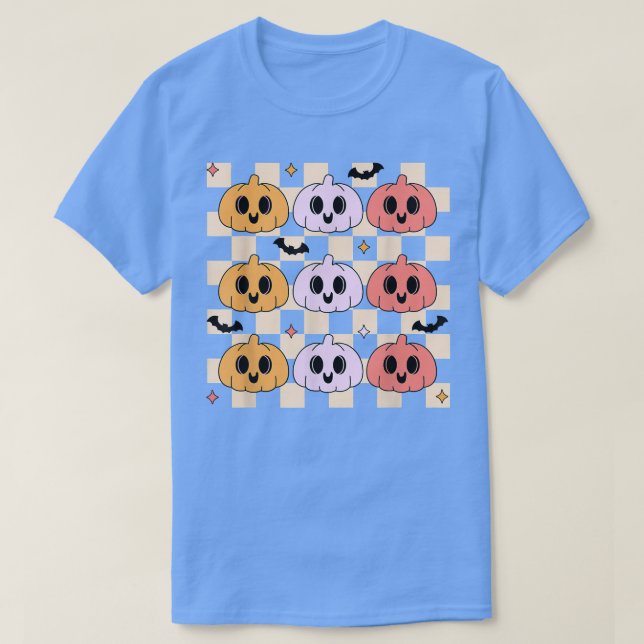 T-shirt Super Halloween Citrouilles femmes hommes enfants  (Design devant)
