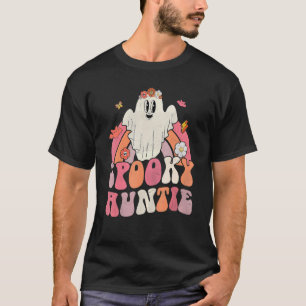 T-shirt Super Halloween Rainbow Cute Ghost Éffrayante Tant