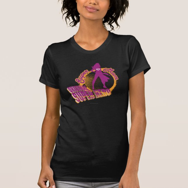 T-shirt Super Hero original Super Maman (Devant)
