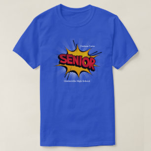 T-shirt Super Hero Senior Dark