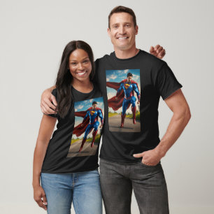 T-shirt super héros design chemise meilleure