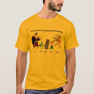 T-shirt Super héros inutiles sur la couleur