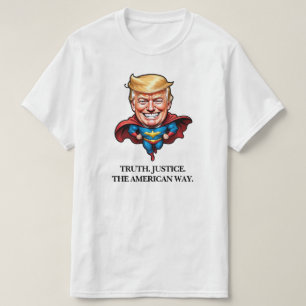 T-shirt Super Héros Trump