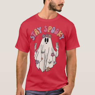 T-shirt Super Hippie Séjour Éffrayant Vibes Retro Floral F