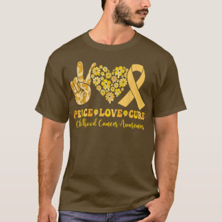 T-shirt Super Hippie Sensibilisation au cancer de l'enfanc