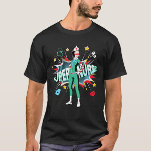 T-shirt Super infirmière Best Superhero Rn Infirmière
