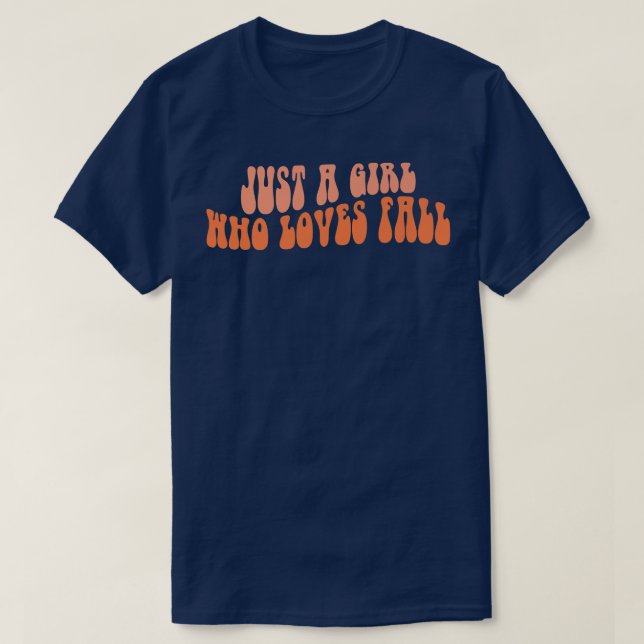 T-shirt Super Juste Une Fille Qui Aime Tomber Vibes D'Auto (Design devant)