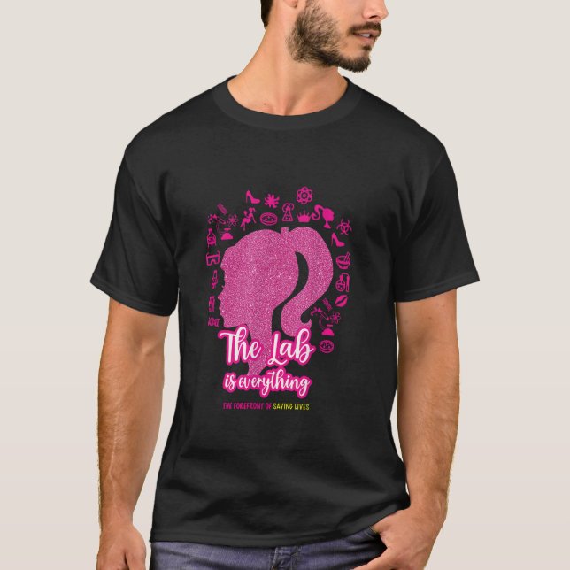 T-shirt Super Le Lab Est Tout Le Front De Savi (Devant)