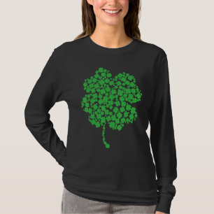 T-shirt Super Lucky Quatre Feuilles C St Patrick Jour Corr