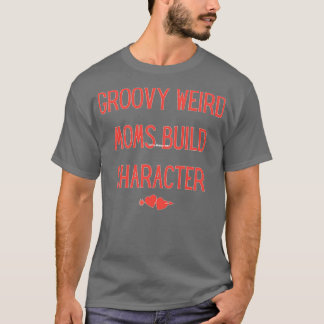 T-shirt super maman bizarre construire caractère 192