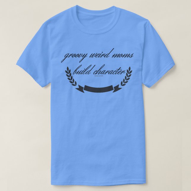 T-shirt super maman bizarre construire le caractère 201 (Design devant)