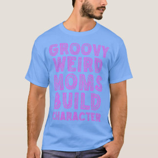 T-shirt super maman bizarre construire le caractère 246