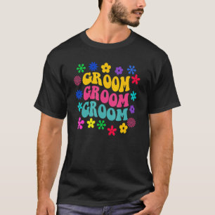 T-shirt Super Mariée Retro Groom Mariage tendance filles T