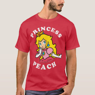 T-shirt Super Mario Princess Peach Grand Portrait de perso