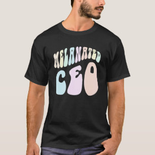 T-shirt Super MELANATED PDG Black Business Propriétaire Mi