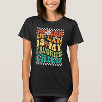 T-shirt Super Mon Fils En Droit Est Ma Famille D'Enfants P