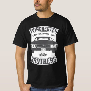 T-shirt Super naturel impala voiture classique