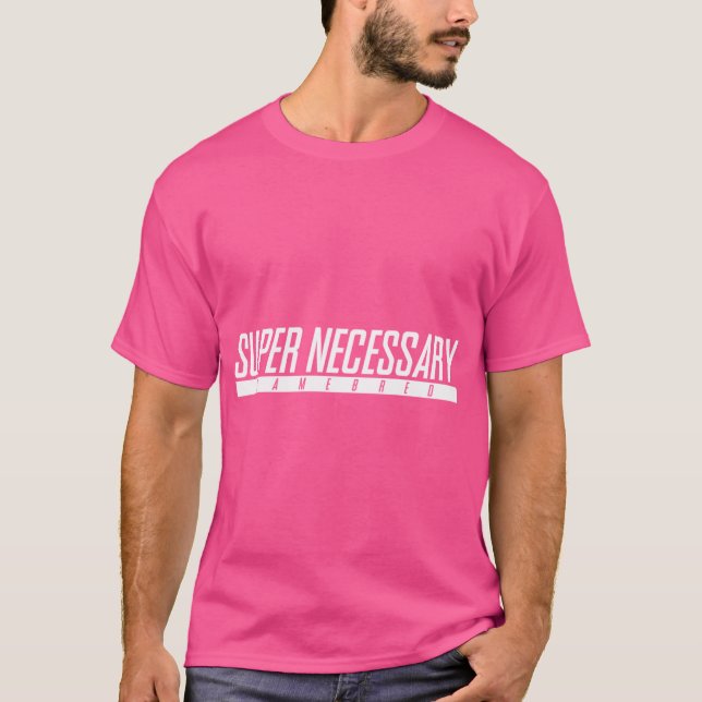 T-shirt Super Necessaire Gamebred Ii (Devant)