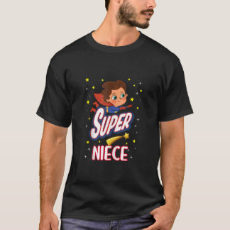 T-shirt Super Niece Funny Superhero Famille mère s Day Ta